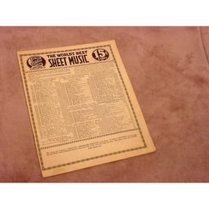 Vintage Sheet Music: The Worlds Best Sheet Music - Century Certified Edition